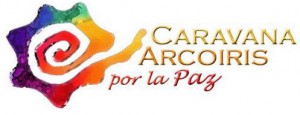 Rainbow Peace Caravan Logo Carvana Arcoiris